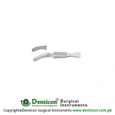 Dieffenbach Bulldog Clamp Curved Stainless Steel, 5 cm - 2"